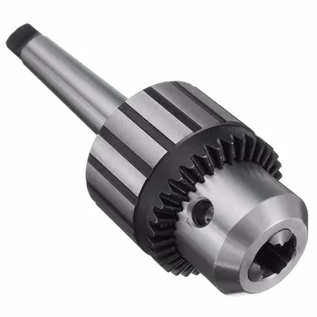 

1pc Heavy Duty Drill Chuck 5/8" Self Tighten MT2 Shank Taper Arbor Milling Tool + Chuck Key