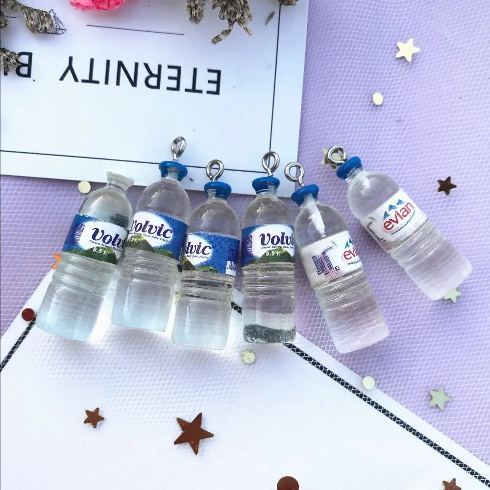 10 шт. каваи смолы минеральной воды подвески для украшения DIY ожерелье серьги брелок ювелирных изделий