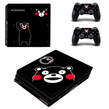 

Kumamon PS4 Pro Skin Sticker For Sony PlayStation 4 Console and Controllers PS4 Pro Skin Stickers Decal Vinyl
