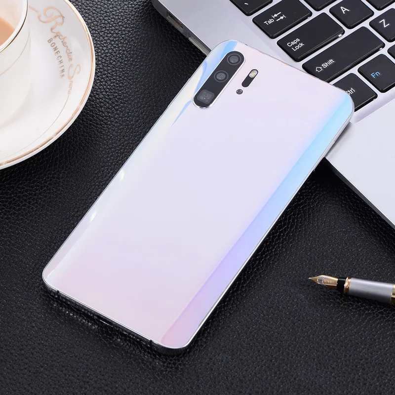 Original P30 Pro Mobile Phone 4GB RAM 64GB ROM 6.3INCH 13MP 4800mAh MTK6580 Face Recognition Unlocked Smartphones Android OS - Цвет: Sky mirror