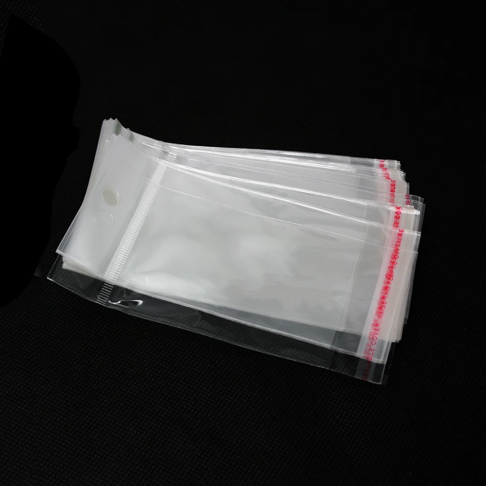 

hot- 200 PCs Clear Self Adhesive Seal Plastic Bags 5*10.5cm OPP Bag(PDC01-01CL)