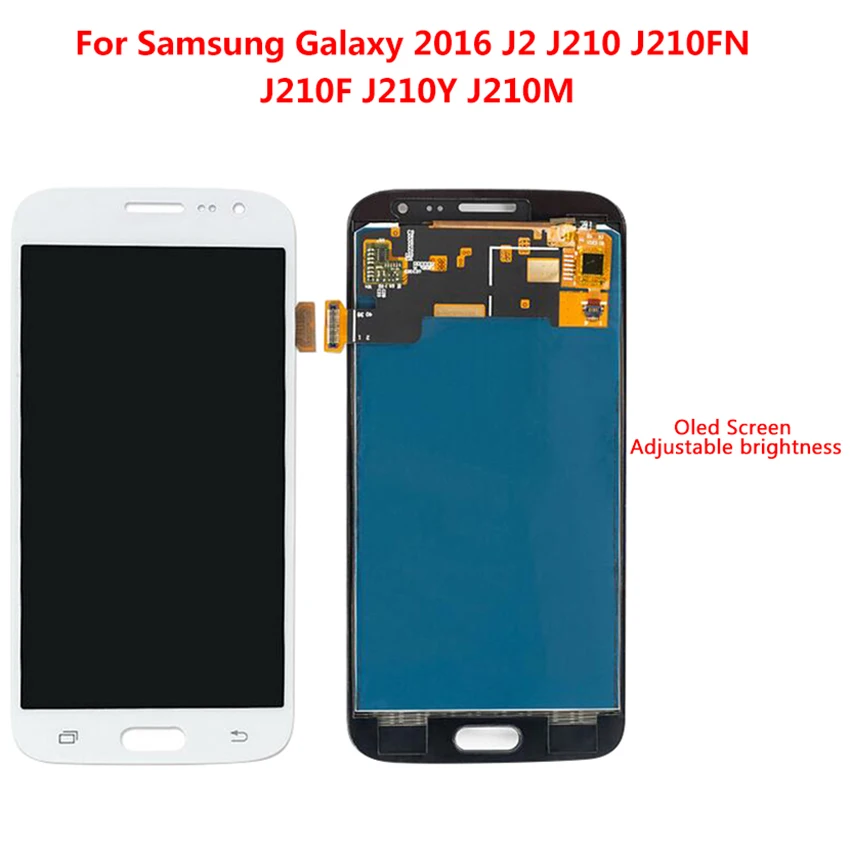 ЖК-дисплей s для Samsung Galaxy J2 2016 J210 J210F J210Y J210M J210FN Super AMOLED с сенсорным экраном