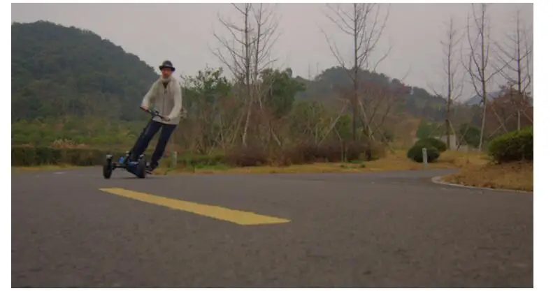 Cheap 2018 800W Three wheels Off Road Electric Scooter Folding All terrain Skateboard Foldable E-Scooter with seat Removebale battery 13