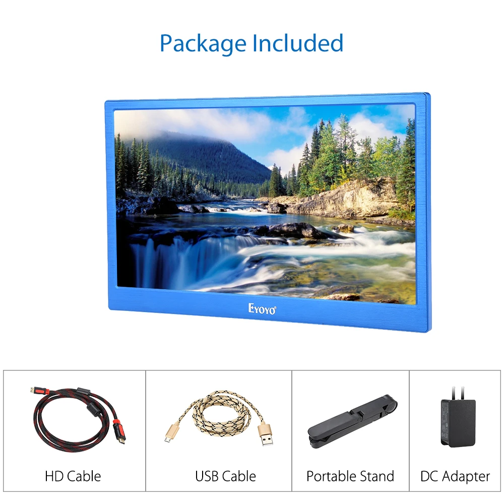 EYOYO 13 &quot2 К HD 1080 P 2560*1600 Дисплей ips игровой монитор двойной Вход Встроенные динамики