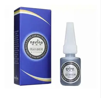 

10ml Individual False Eyelashes Extension Glue Long Lasting Quick Dry Microstimulation Low Smell Eyelash Glue For Lashes