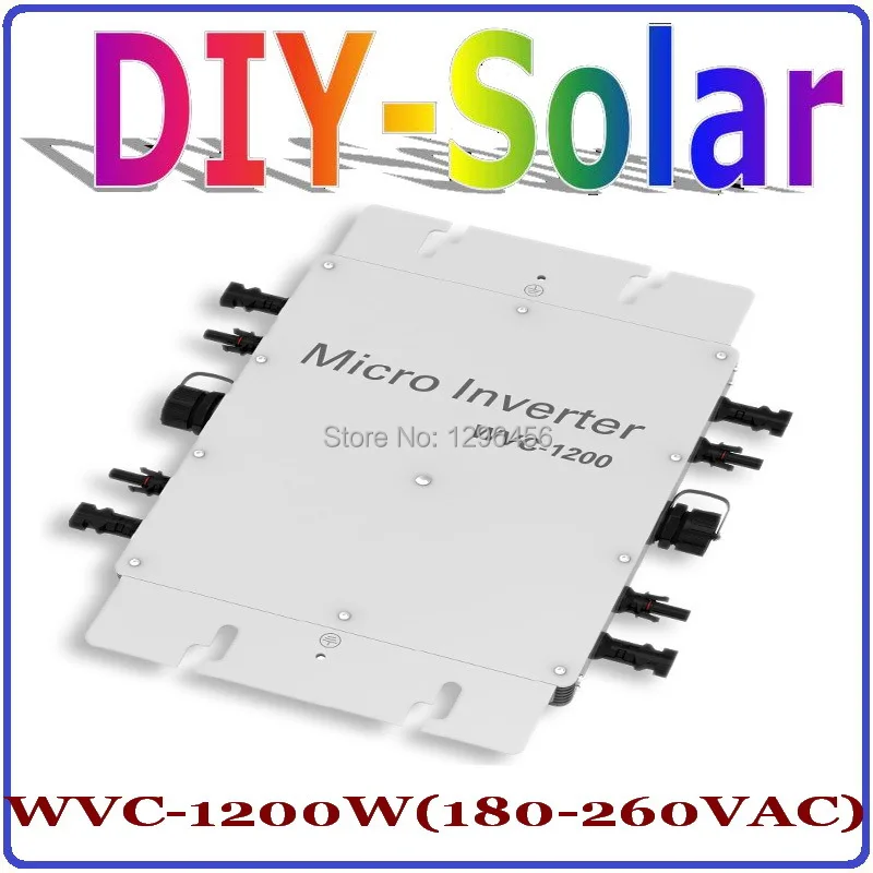 1200 Вт MPPT сетчатый инвертор 36 В 220 22-50 постоянного тока для бытовой Солнечной