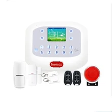 Touch Screen GSM RFID Arm Disalarm Security Home Alarm System Wireless Home Burglar With App Control Home Alarm Kit