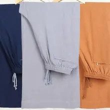 6 цветов, хлопковые и льняные брюки с изображением дзен, буддистская медитация, брюки, монахи Шаолинь, штаны кунг-фу, серый/желтый/кофейный/красный