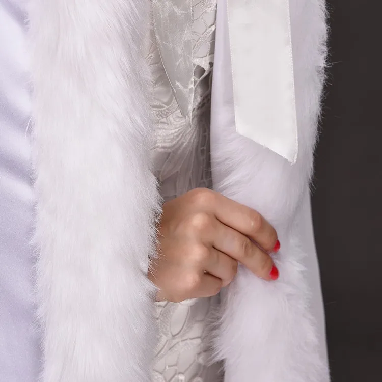 Faux Fur Winter Wedding
