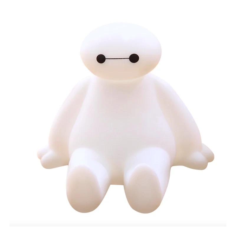 2 шт. Kawaii Baymax резиновый кронштейн мультяшное сиденье для мобильного телефона маленький подарок прекрасная подставка для телефона держатель для iPhone iPad huawei xiaomi