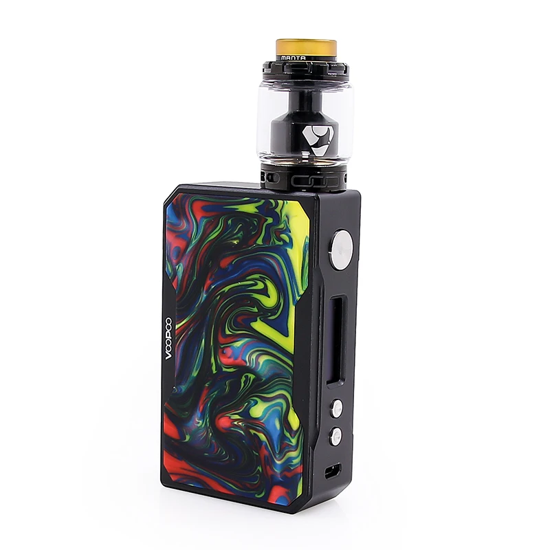 Оригинальный voopoo drag 157w mod с ADVKEN MANTA емкость RTA атомайзера электронная сигарета Vape