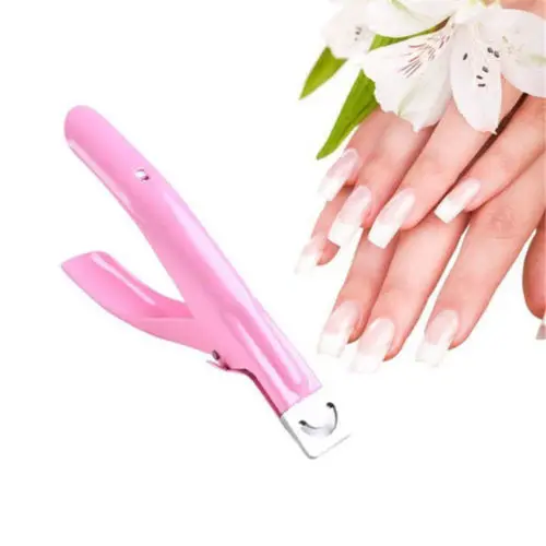 

Manicure Tips Cutter Acrylic Nail Scissors False Nail Clipper U Edge Nail Art