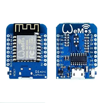 

D1 mini V2 - Mini for NodeMcu 4M bytes Lua WIFI Internet of Things development board based ESP8266