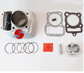 

JH125-19E CG133 58.5MM Motorcycle Cylinder Kits With Piston