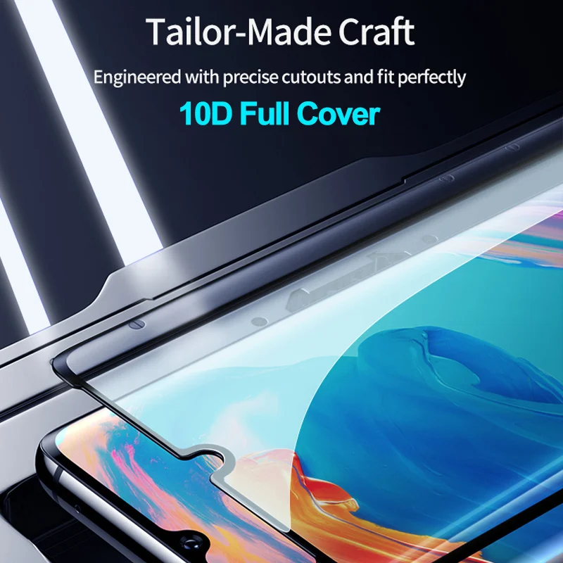 

9D Curved Tempered Glass For Huawei P20 30 Lite Anti-explosion Hard Screen Protector for Huawei P20 P30 Pro Glass Film