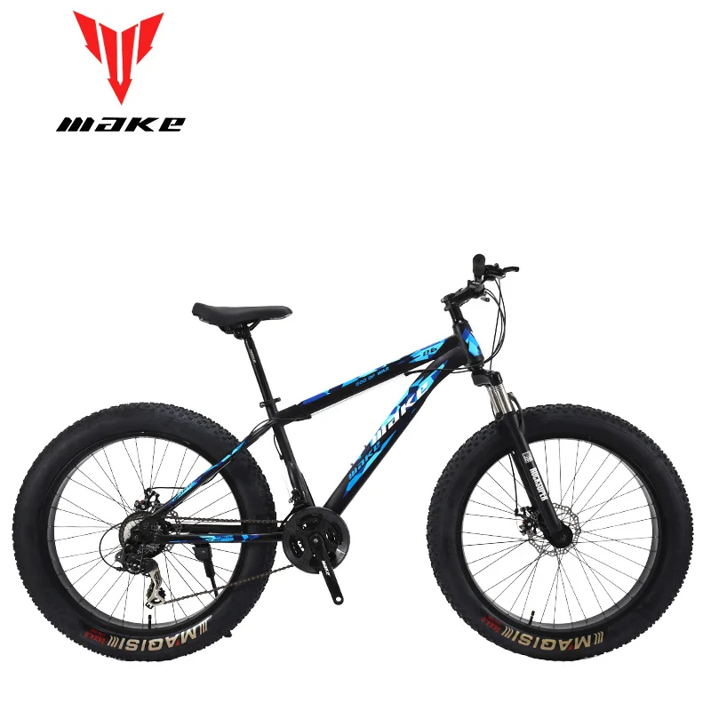 Top Make steel frame, Fatbike 26 wheel, 24 speed SHIMANO 1