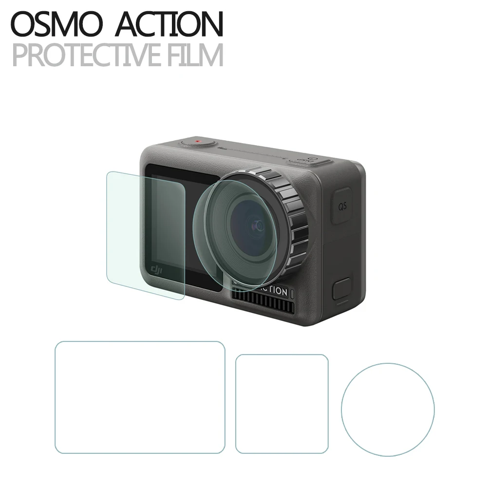 Новая защитная пленка для DJI OSMO ACTION Защитная пленка для DJI Action camera Аксессуары