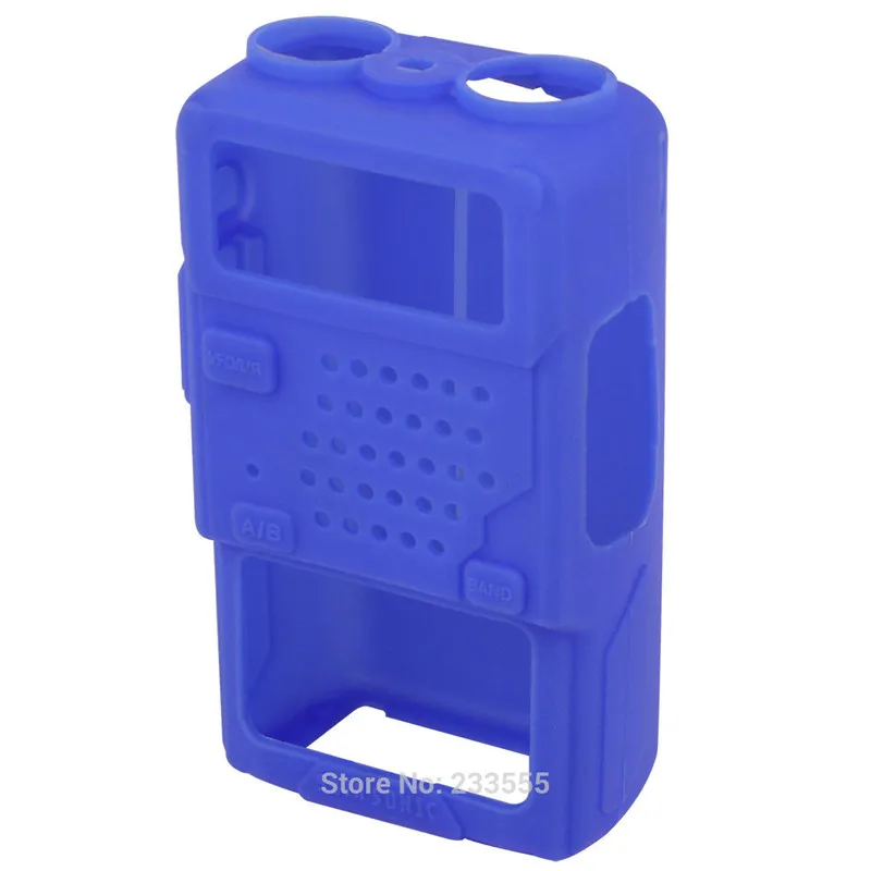 Blue NEW Handheld Soft Case Holster for Radio Walkie Talkie BAOFENG BF-UV5R UV5RA UV985 TH-F8 | Мобильные телефоны и