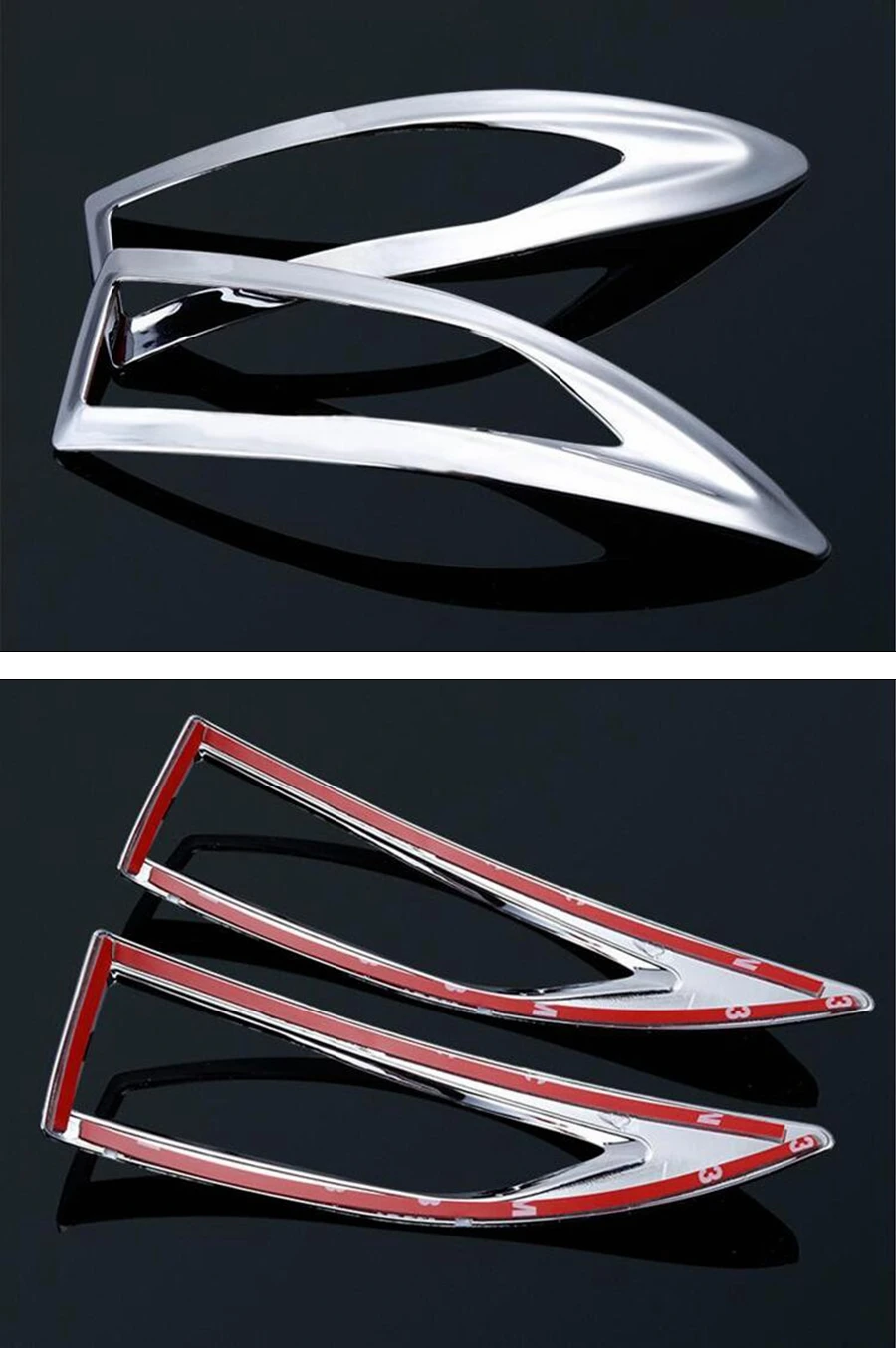 Аксессуары для Nissan Sentra Sylphy зеркало заднего вида полоса крышка отделка ABS хром Яркий серебряный стиль