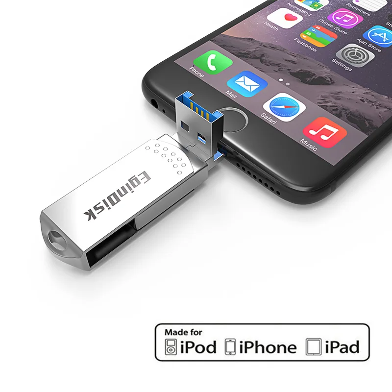 iOS Usb флэш-накопитель для iPhone/iPad/Android телефон Тип C USB палка для iPhone6 7 8 X XS XR Флешка 128 ГБ диск на ключ