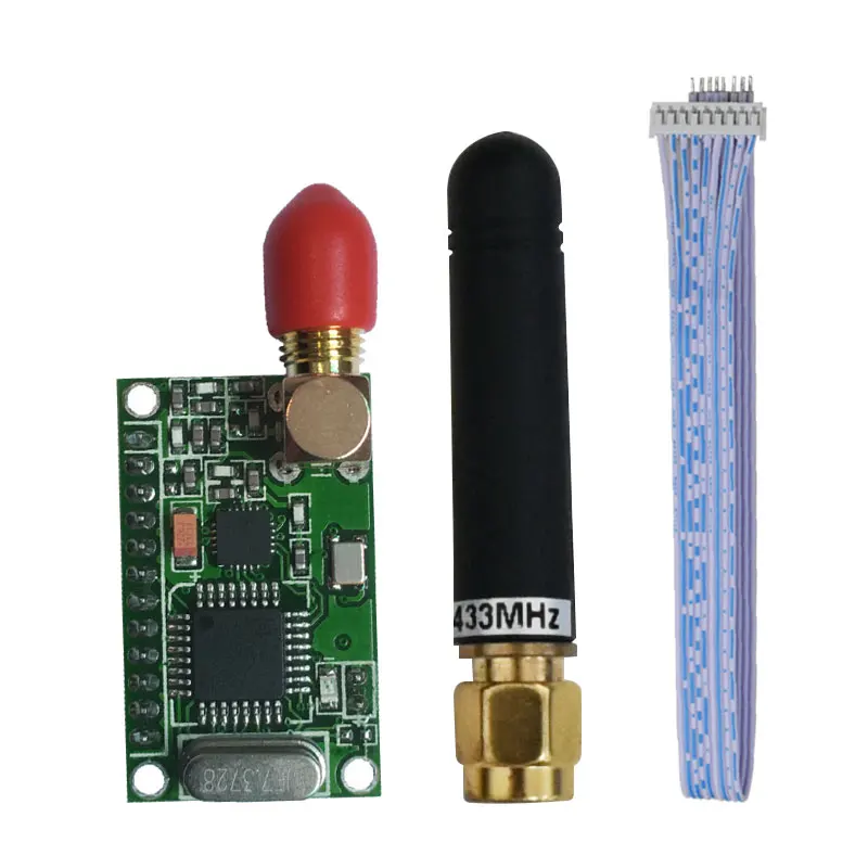 

TTL interface/Industrial-grade CC1101 868 mhz 433 MHZ transceiver/ rf module/ wireless data transmission / SMA connector/antenna