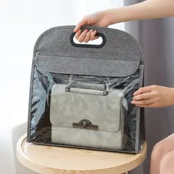 Подвесной держатель протектор шкаф прозрачный сумка с защитой от пыли Организатор сумка для хранения водостойкий портативный