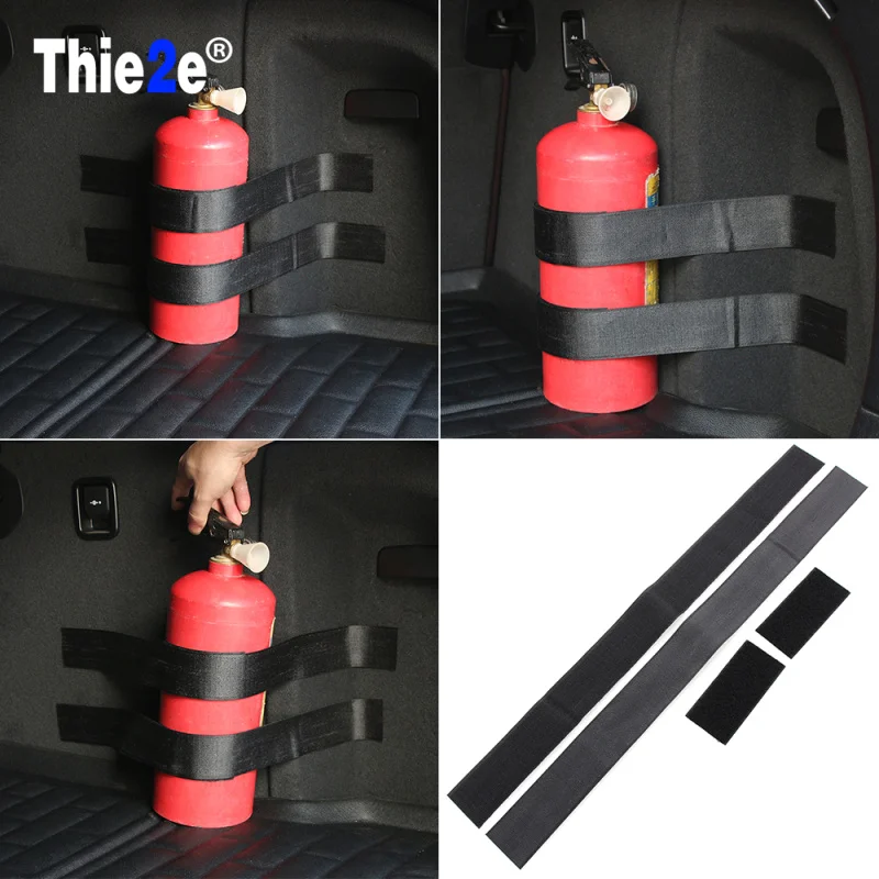 

4pcs Fire extinguisher Holder Safety Strap Kit for Nissan X-Trail Terrano Qashqai Sentra Altima versa 350z