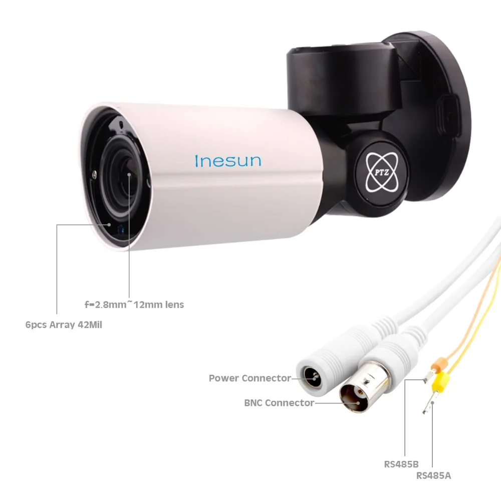 CCTV Surveillance Camera Security 1080p 4in1 HD Outdoor 120FT Night Vision