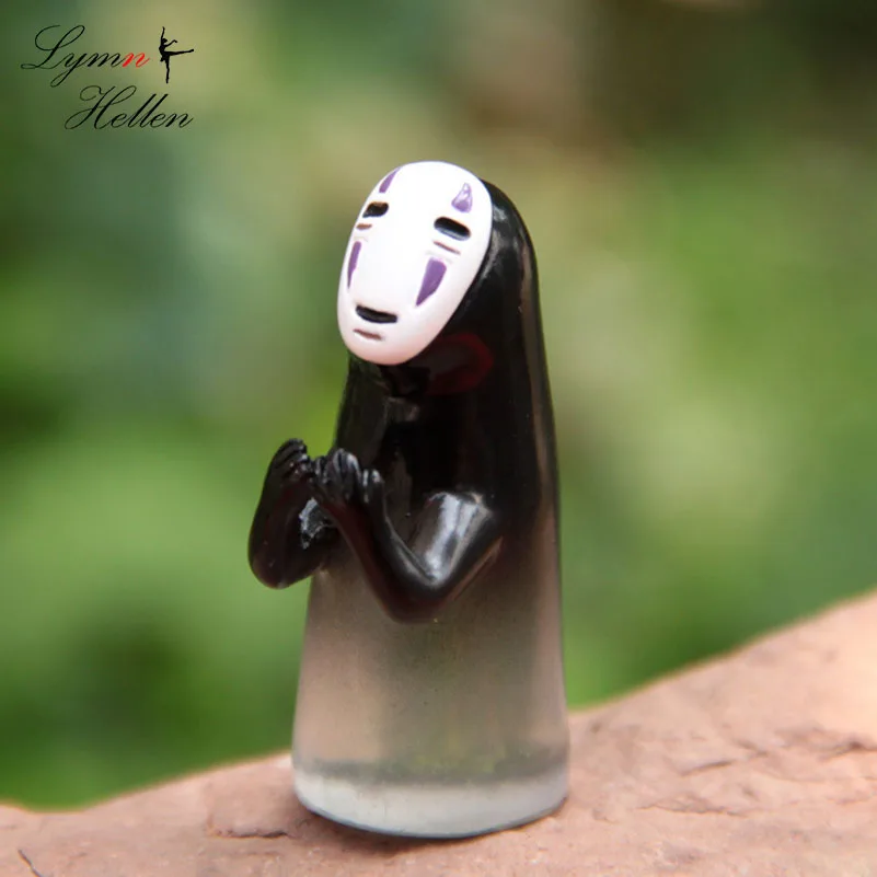 

New Arrival Random Anime Miyazaki Hayao Spirited Away No Face Faceless Man Blessing Action Figure Landscape DIY Decoration Model