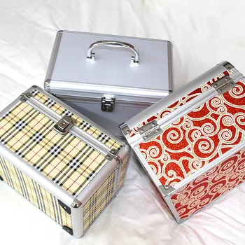 

New Make Up Storage Box Cute Cosmetic Makeup Organizer Jewelry Box Women Organizer for Cosmetics Make Up Boxes Bag Suitcase