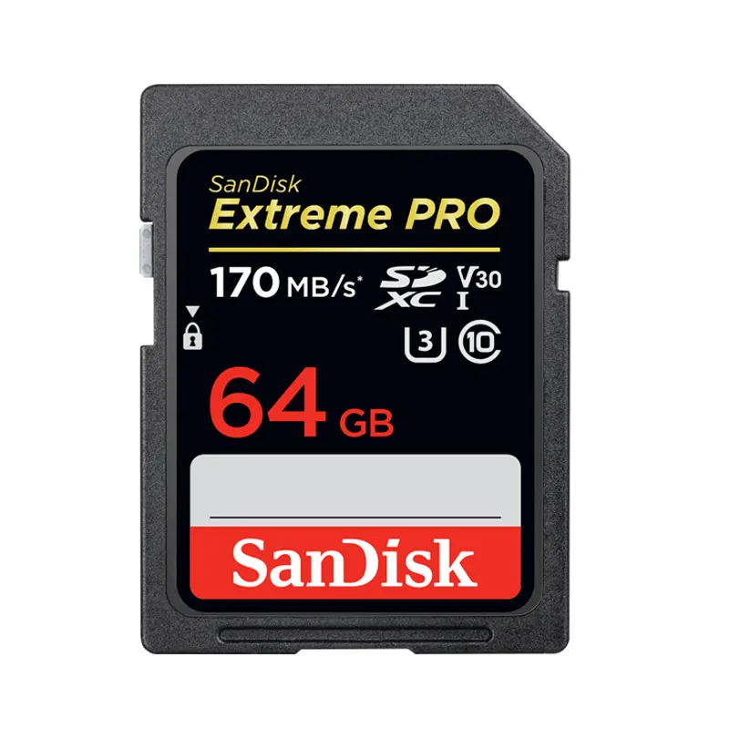 Двойной Флеш-накопитель SanDisk sd-карта Class 10 UHS-I 80 МБ/с. 32 Гб оперативной памяти, 16 Гб встроенной памяти SDHC карты SD Card 64 Гб 128 Гб карта памяти SDXC карты для зеркальной однообъективной камеры Камера видеокамера DV - Емкость: 170M-64GB U3