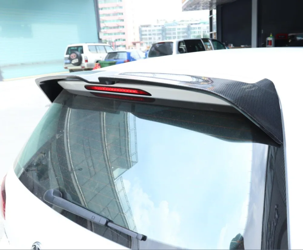 

JINGHANG Carbon Fiber Car Rear Wing Trunk Lip Spoilers Fits For Volkswagen VW Golf 7 MK7 Golf GTI RLINE 2014 2015 2016 2017 2018