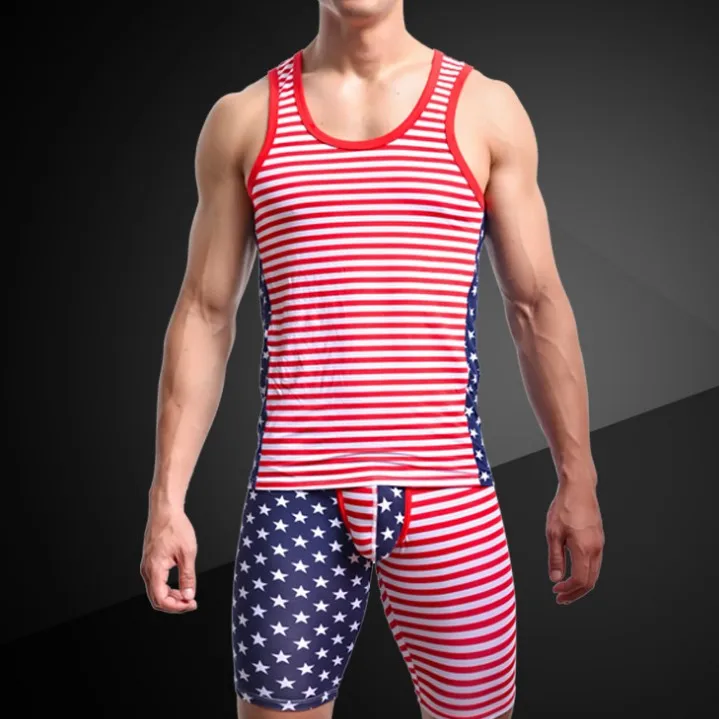 

Woxuan Tank Top Casual Singlets Sweatshirts Mens Tee Shirts O Vest Young Fashion