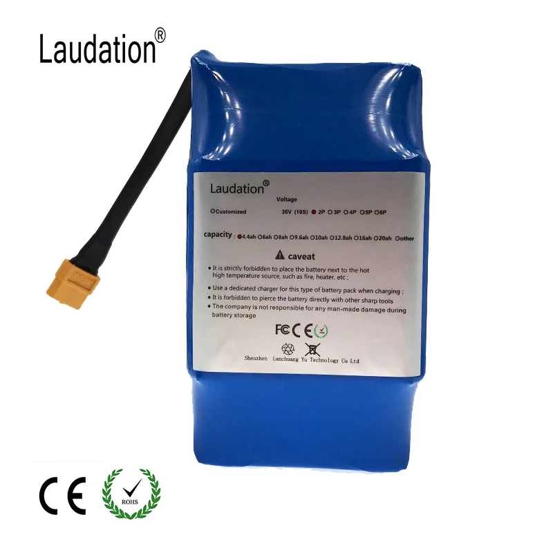 Balance Scooter 36V 4.4ah Lithium Battery High Drain 2 wheel Electric