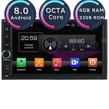 Roadlover Android 8.0 Car GPS Radio Player For KIA Cerato Smart Fortwo VW Passat Touareg Seat Altea Honda Accord Stereo NO DVD