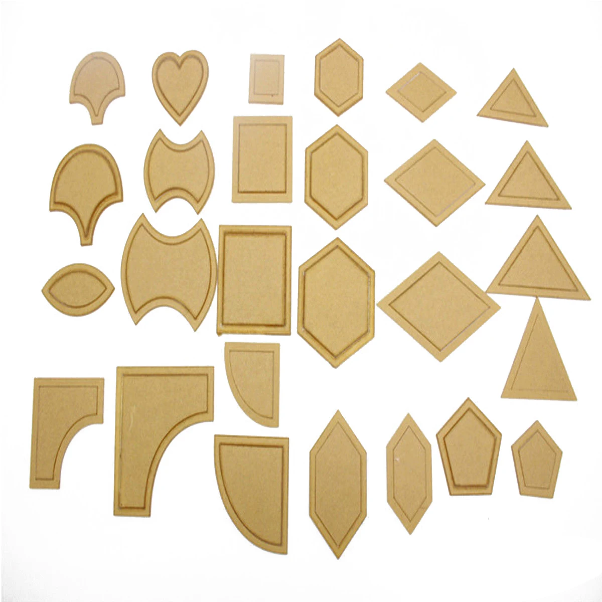 54pcs Transparent Acrylic Quilting Templates Sewing Stencils Craft Patchwork Ruler Handmade DIY Sewing Styling Tool Mayitr