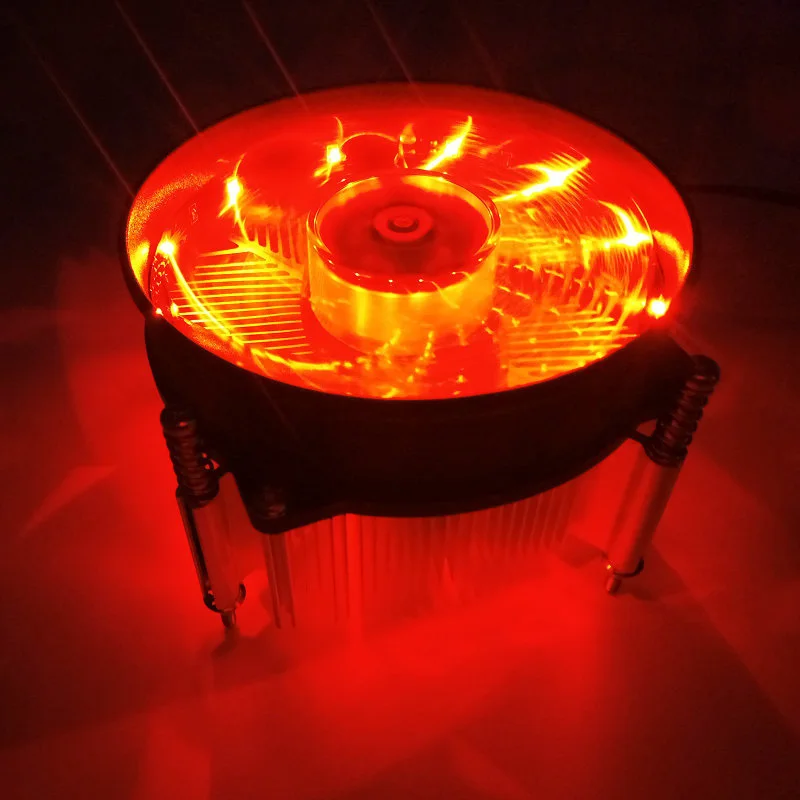 Кулер для процессора вентилятор охлаждения со светодиодной подсветкой RGB 3