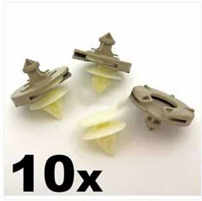 

10x Plastic Door Card Clips for VW Golf Mk3 & Vento-Trim Clips forDoor Panel 1H0868243B