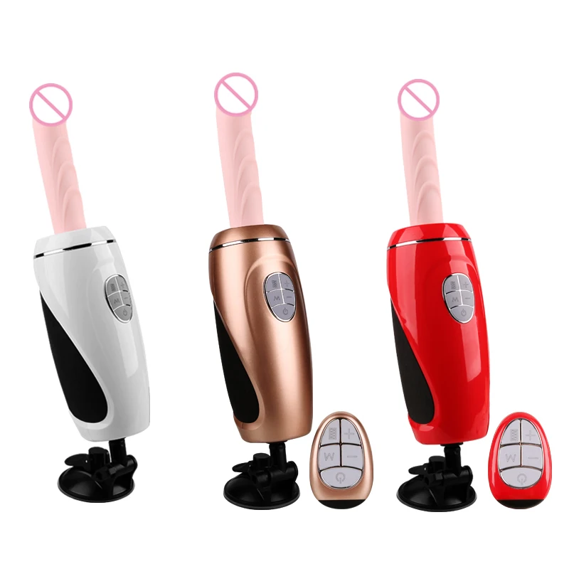 Erotic Remote Control Sex Machine Gun Automatic Thrusting Dildo Vibrator Suction Cup Female Masturbation Sex Toys for Woman