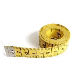 Règle de mesure à ruban pour Patchwork, 60/80/120 pouces, largeur de 1.8cm, longueur de 150/200/300cm 