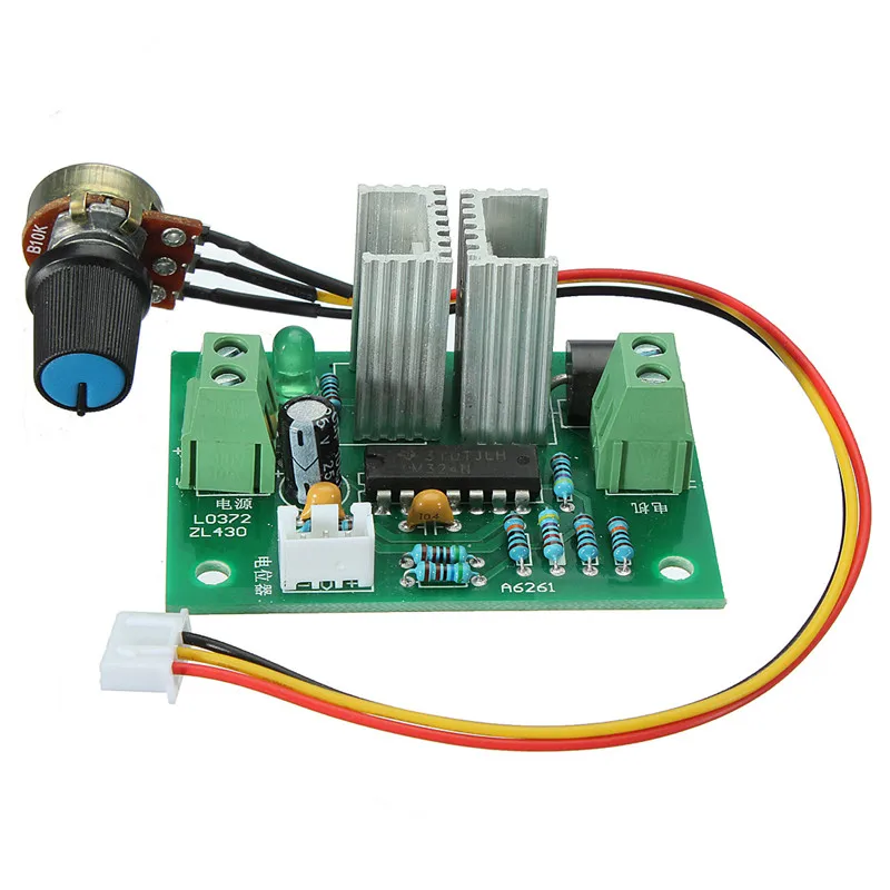 

1pc 12V-24V Pulse Width PWM DC Motor Speed Switch Controller Regulator
