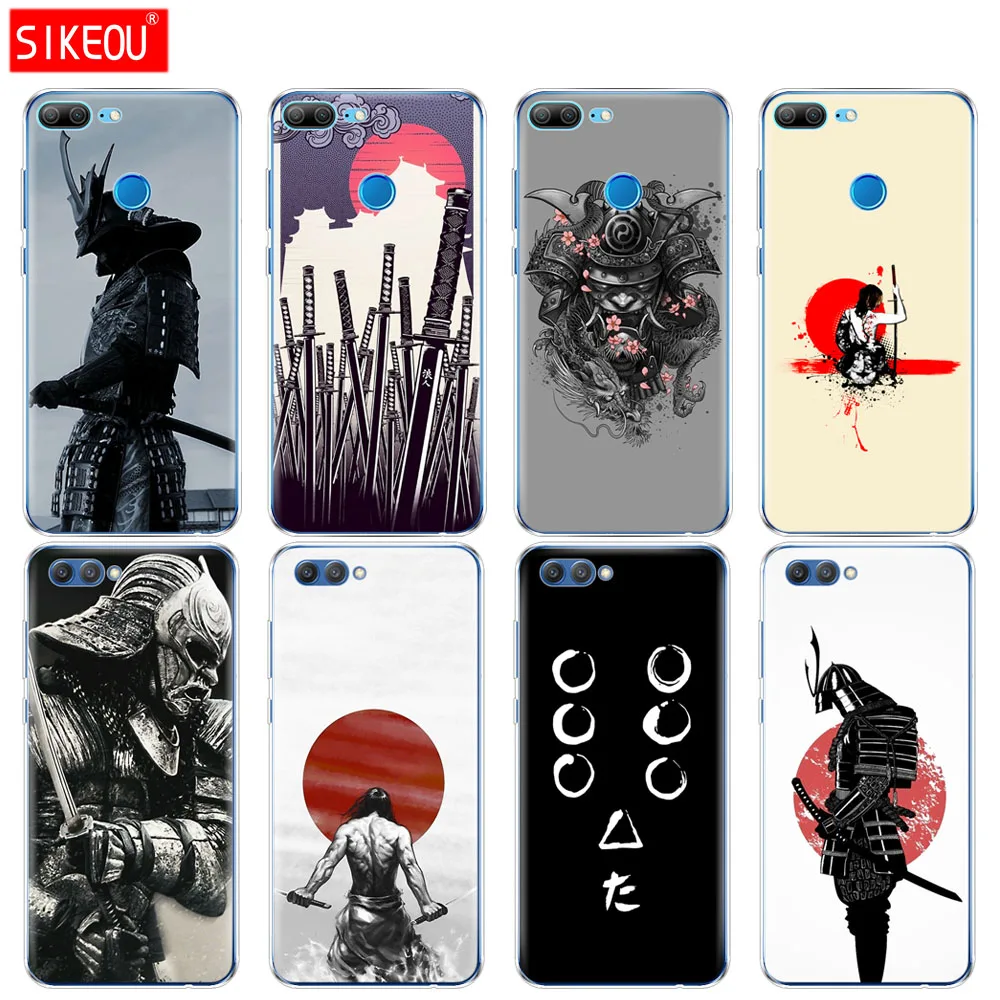 Силиконовый чехол для телефона Huawei Honor 10 V10 3c 4C 5c 5x 4A 6A 6C pro 6X 7X 6 7 8 9 LITE Samurai|Бамперы| |