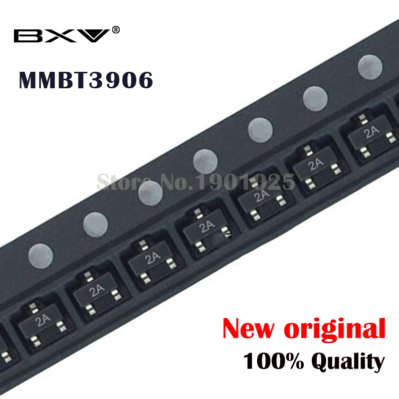 100 шт. MMBT3906LT1G SOT-23 2N3906 SOT 2A SMD новый и оригинальный IC | Электронные компоненты