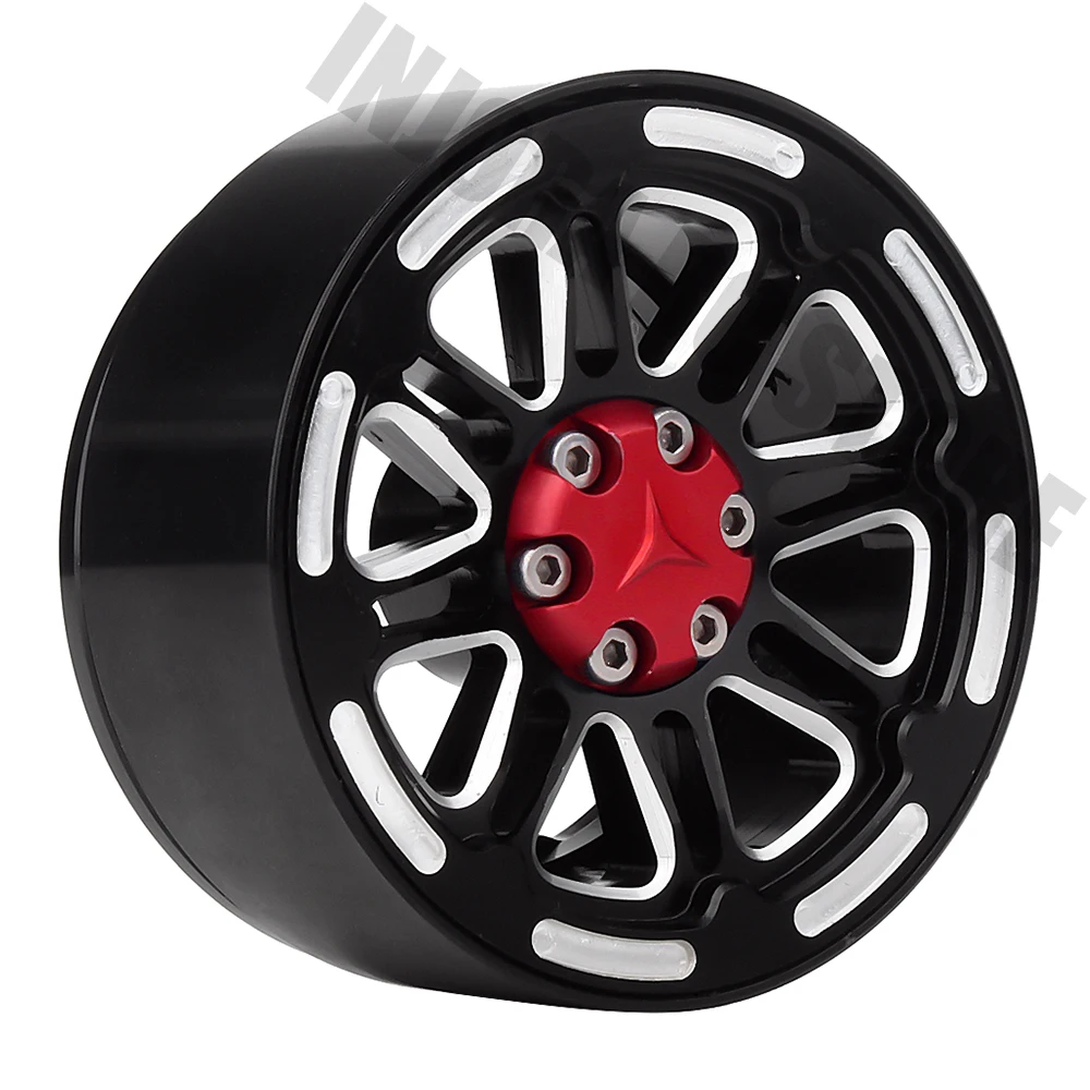 

4Pcs 1.9 Inch Metal RC Crawler Beadlock Wheel Rim for 1/10 RC Car Axial SCX10 TAMIYA CC01 D90 D110 TF2