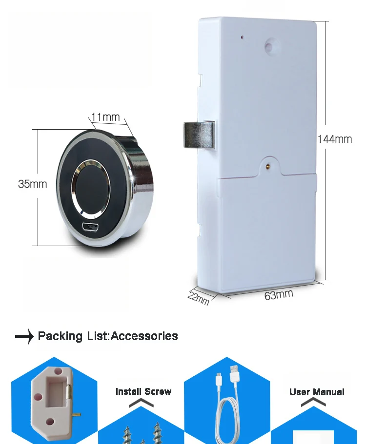 Fingerprint lock 3