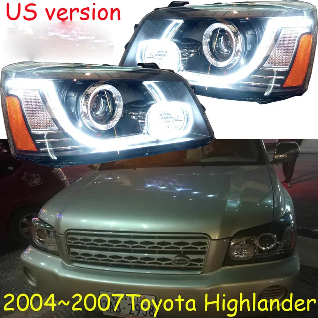 Hid 2004 2007 Car Styling For Highlander Headlight Vios Corolla Hid 2004 2007 Car Styling For Highlander Headlight Vios Corolla Camry Hiace Sienna Yaris Tacoma Head Lamp