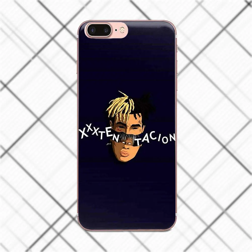 Tpwxnx Мягкие TPU Новое поступление 2017 года Xxxtentacion для Apple iPhone 4 4S 5 5C 5S SE 6 S 7 8 Plus