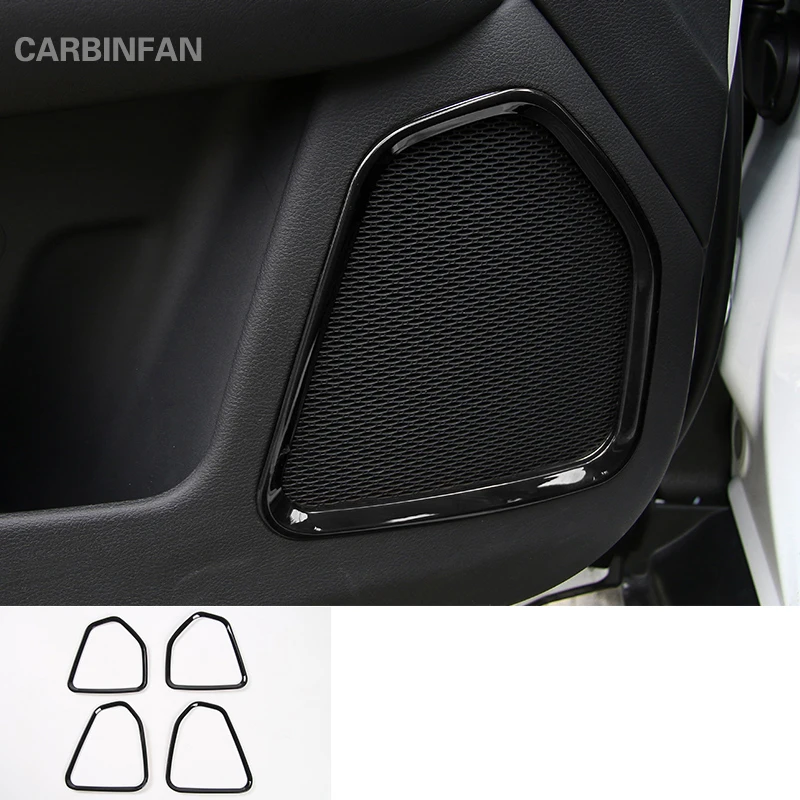 Car Interior Door Speaker Ring Circle Trim Door Sound Audio Speaker