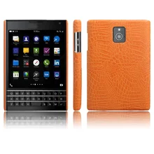 SUNBIN nuevo tipo de piel de cocodrilo funda de teléfono de cuero de poliuretano para Blackberry Passport Q30 (4,5 