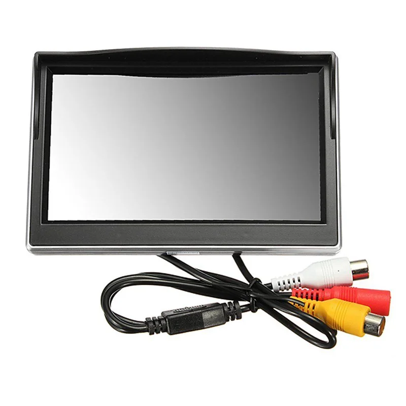 Автомобильная monit " HD TFT-lcd Цифровая Автомобильная камера заднего вида Авто парковочный резервный Обратный монитор ЖК-дисплей для VCD/DVD/gps/Автомобильная камера